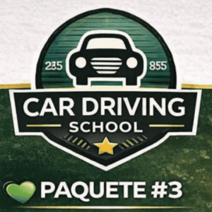 Paquete #3 - 6 Clases de conducir + Asesoría para la licencia
